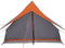 vidaXL - Familie - Tent - A-Frame - 7-Persoon - Grijs - en - Oranje - Waterdicht
