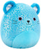 Squishmallows Sarge - Pluche - 30cm - Blauwe Jaguar met Iridescent Spots