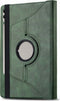 imoshion Tablet Hoes - Geschikt voor Samsung Galaxy Tab S9 11.0 inch Plus / Galaxy Tab S9 11.0 inch FE Plus / Galaxy Tab S10 Plus - 360° Draaibare Bookcase - Groen