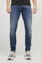 JACK & JONES Glenn Fox - slim fit jeans - Super Stretch - denimblauw