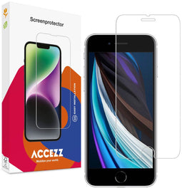 Accezz Gehard Glas Screenprotector - Apple iPhone SE (2020) en SE (2022) - Dagelijks gebruik
