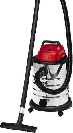 Einhell TC-VC 1930 S - Trommelstofzuiger - 30l - 1500W - Zwart Grijs Rood