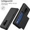 imoshion Hoesje Geschikt voor Samsung Galaxy S9 Plus Hoesje - Ruimte voor 2 pasjes - imoshion Backcover met pasjeshouder - Zwart