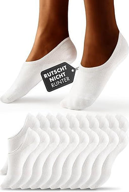 HELDENWERK Invisible Trainer Socks - No-Show Sokken - Ademend & Comfortabel - (10 paar)