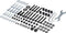 SpeaKa Professional SP-6646948 - TV-wagen - Kantelbaar en in hoogte verstelbaar - Zwart