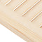vidaXL - Kastdeuren - met - lamellen - 4 - st - 39,5x29,5 - cm - massief - grenenhout