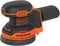 Black & Decker BDCROS18N - Excentrische schuurmachine - Stofopvangzak en schuurgaas - Oranje Zwart