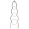 Obelisk plantensteun 3D rond vogel