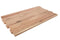 Feel Furniture - 180x90 Eettafel - Massief Boomstamblad Eiken - Constructed oak - 5 cm dik - Twin U Frame