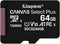 Kingston Canvas Select Plus - microSDXC 64GB - UHS-I Class 10 A1 100MB/s