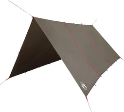 vidaXL - Kampeerluifel - waterdicht - 451x420 - cm - bruin