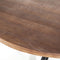 Eettafel rond met kruispoot mangohout Ø150 cm