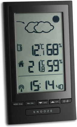 TFA Dostmann Modus Plus 351122 Draadloos weerstation Verwachting voor 12 tot 24 uur Aantal sensoren max.: 3