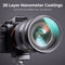 K&F Concept 67mm - Black Mist Diffusion 1/4 Filter - Krasbestendig Waterafstotend - Zwart