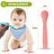 HI NATURE™ Baby lepeltjes - Siliconen babylepel - 100% BPA vrij - 4 stuks (4 stuks)