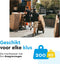 BRASQ Steekwagen - Transportkar - 200KG Draagvermogen - Opvouwbaar - Zwart