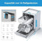 Midea MDWEU1435XSS-W - Vaatwasser 60 cm - 14 couverts - Wifi