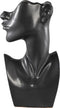 PTMD Jolie Black ceramic pot elegant woman shape L