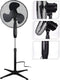 Excellent Electrics Staande ventilator 45 W zwart