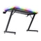 Trust Gaming GXT 710 Luminus Pro Gaming Bureau 120x60 met LED RGB, Gentegreerde 10 W Draadloze Oplader, 10 Kleurenmodi, Gamers Bureau met Bekerhouder en Headsethaak, voor Studie Werk Kan...