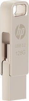 PNY x206C - USB-stick 128GB - USB Type-A / USB Type-C - Zilver