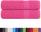 vidaXL - Handdoeken - 2 - st - 50x100 - cm - 360 - g/m² - 100% - katoen - roze