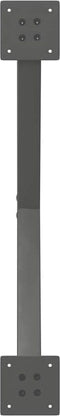 vidaXL - Eettafelpoten - 2 - st - X-vormig - 80x(72-73) - cm - staal - antraciet