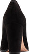 Clarks Kaylin Cara 2 - Pumps - Hak 8 cm - Black Suede - Maat 36