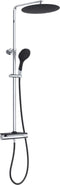 EISL GRANDE VITA - Hoofddouche set - Thermostatische mengkraan - Chroom-zwart