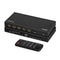 LogiLink HD0053 - HDMI-Switch 4-Port, 4 Eingänge/1 Ausgang (4X Video auf 1x TV) mit Multiviewer (4X Video gleichzeitig !), UHD 4K/30 Hz, Scaler