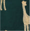 SVJ Home Decorations Giraffe Kussen - 45 x 45 cm - Fluweel - Groen