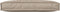 vidaXL - Ligbedkussen - voor - rugleuning - Taupe - 80x40x12 - cm - Oxford - Stof