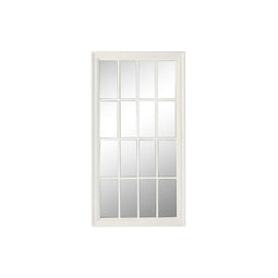 Wandspiegel Home ESPRIT Wit Venster 68 x 4 x 128 cm