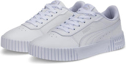 PUMA Carina 2.0 Jr Sneakers - SOFTFOAM+ - Wit/Zilver - Maat 37,5