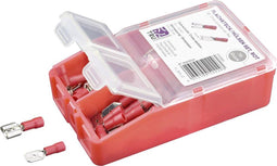 TRU COMPONENTS TC-6646616 Assortiment kabelschoenen 0.50 mm² - 1.50 mm² Rood 140 stuk(s)