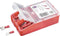 TRU COMPONENTS TC-6646616 Assortiment kabelschoenen 0.50 mm² - 1.50 mm² Rood 140 stuk(s)