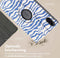 iMoshion Tablet Hoes Geschikt voor Honor Pad X9 - iMoshion 360° Draaibare Design Bookcase 2.0 - Meerkleurig /White Blue Stripes