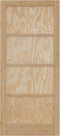 vidaXL - Interieurdeur - 'ORKDAL'93x211x4 - cm - Massief - Vurenhout