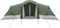 vidaXL - Familietent - met - Ramen - Dome - Groen - 6-Persoons - Waterdicht