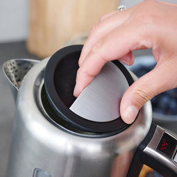 42441 Design - Waterkoker - Instelbaar van 50 C tot 100 C - Zilver roestvrij staal