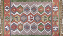 SAHBAZ - Vloerkleed - Multicolor - 140x200 cm - Synthetisch materiaal