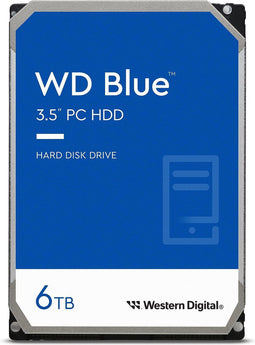 Western Digital Blue WD60EZAX - HDD 3.5" - 6TB 5400RPM 256MB cache