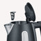 Severin WK 9553 - Waterkoker - 2200W 1L - Zwart/RVS