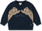 Konges Sløjd Lou Sweatshirt/Trui - Total Eclipse - Maat 2 jaar