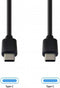 Grab 'n Go - USB-C naar USB-C kabel - 3m - Zwart