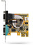 Startech.com 2-Port PCI Express - Seriële Interface Kaart - Dual Port PCIe naar RS232 (DB9) - 16C1050 UART (Low/Full Profile)