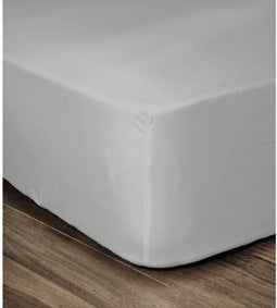 Verstelbaar onderlaken Lovely Home Lichtgrijs 90 x 190
