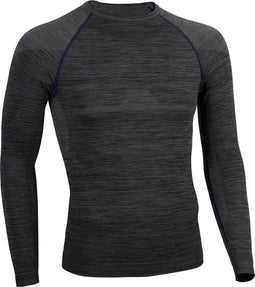 Avento Thermoshirt Superior - Thermoshirt - Comfortabel - Zwart/Donkerblauw - Maat S