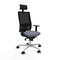 Bureaustoel met hoofdsteun Piqueras y Crespo 1D086N1 Grijs