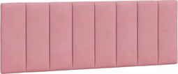 vidaXL - Hoofdbordkussen - 140 - cm - fluweel - roze